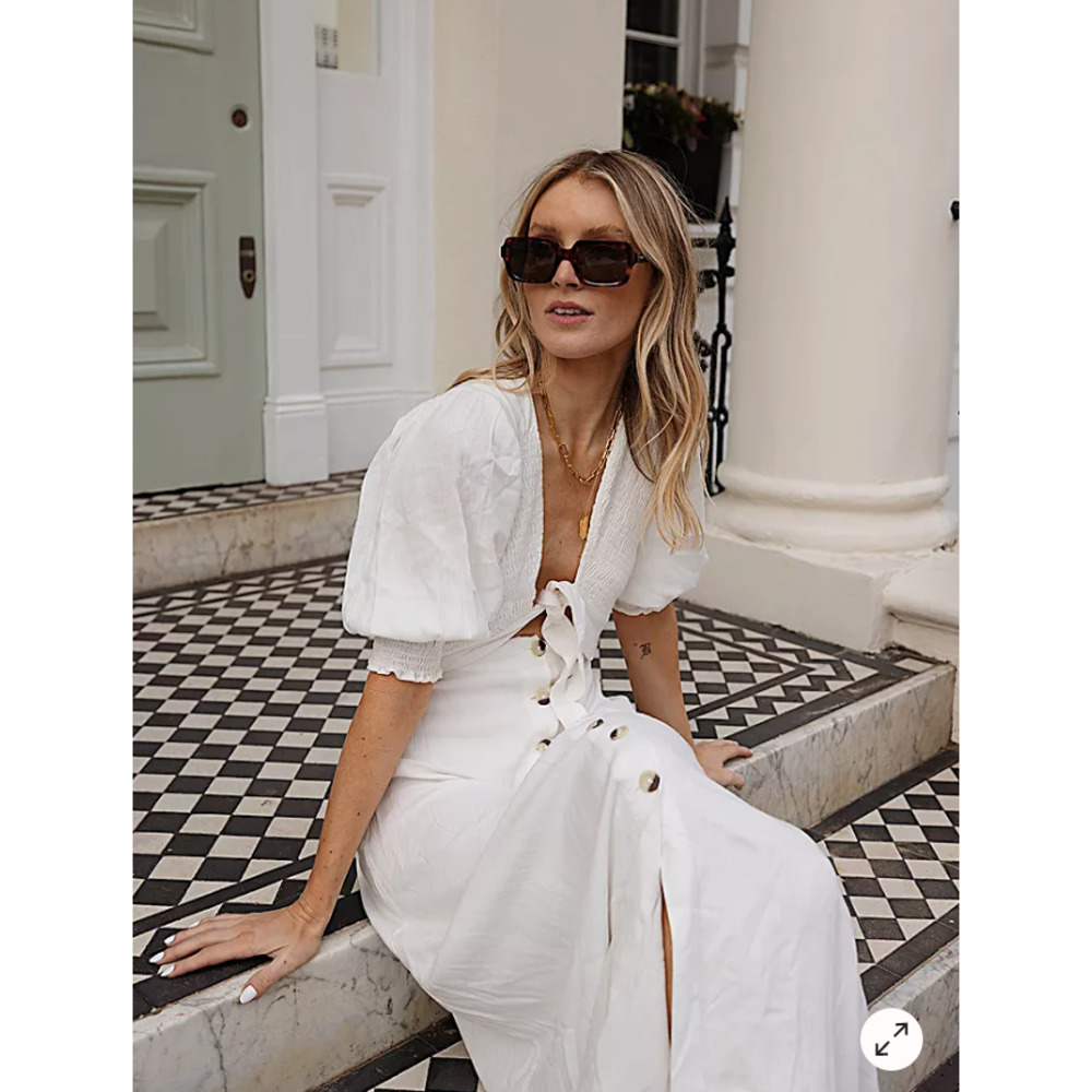 Free People String Of Hearts Maxi Dress Medium NEW